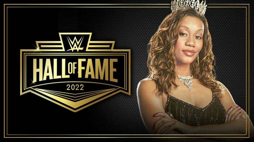  ２０２２年度のＷＷＥ殿堂入りしたシャーメル（C）2022 WWE, Inc. All Rights Reserved.
