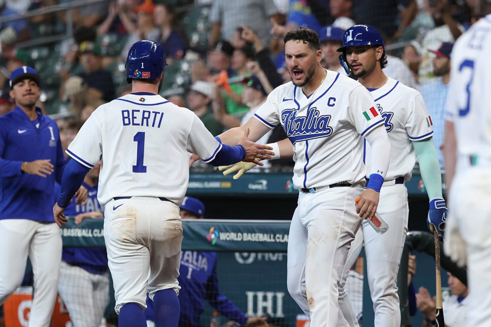 ブラジル戦に快勝したWBCイタリア代表（ロイター）