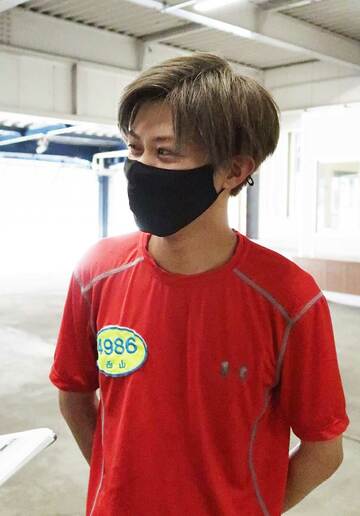  初の準優進出を目指す西山祐希