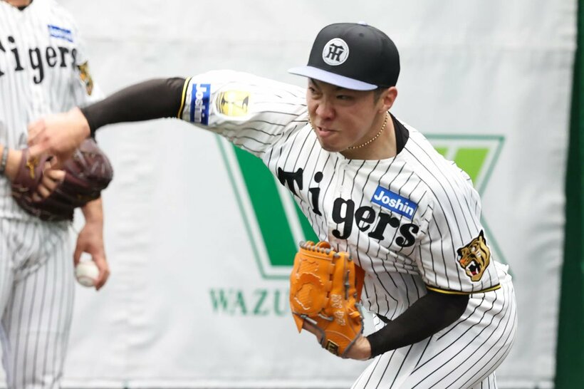 順調な仕上がりを見せている阪神・石井大智