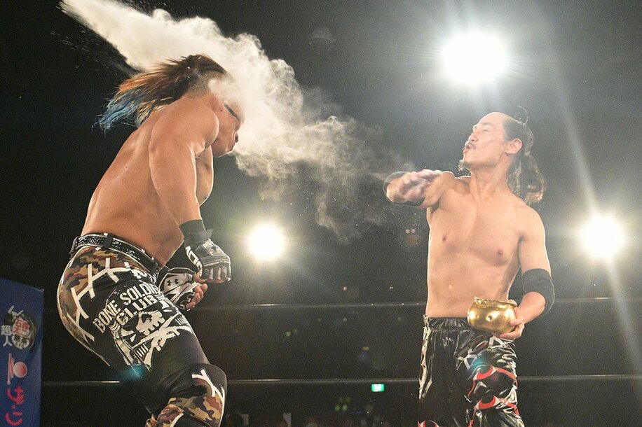 【新日本】バラモン兄弟が新日マット初上陸で大暴れ！ ケイがスクランブル復帰も…闘龍門時代の同期・石森太二に苦杯 | 東スポWEB