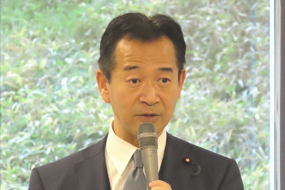 中道改革連合の岡本みつなり政務調査会長