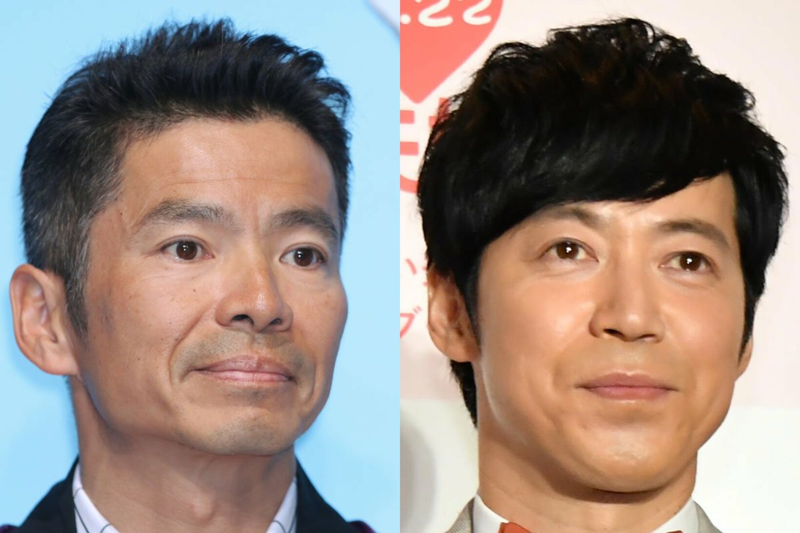 ＴＡＫＥ２の深沢邦之(左)と東貴博