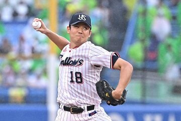 ６回４失点で１０敗目を喫したヤクルト・奥川恭伸