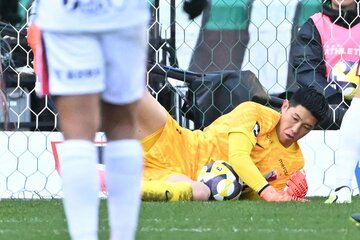 無失点での勝利に大貢献したＪ１鹿島のＧＫ早川友基