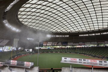 停電になったベルーナドーム