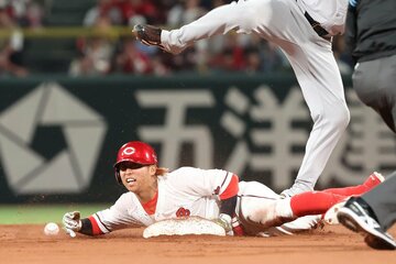 果敢なプレーが持ち味だった広島・羽月隆太郎容疑者