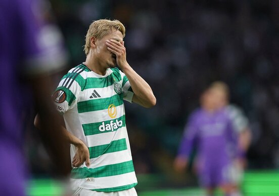 セルティックの前田大然（ロイター）