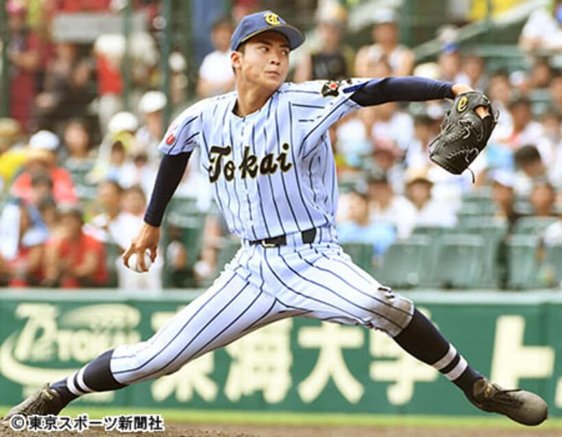  聖地で１失点完投の東海大菅生・松本