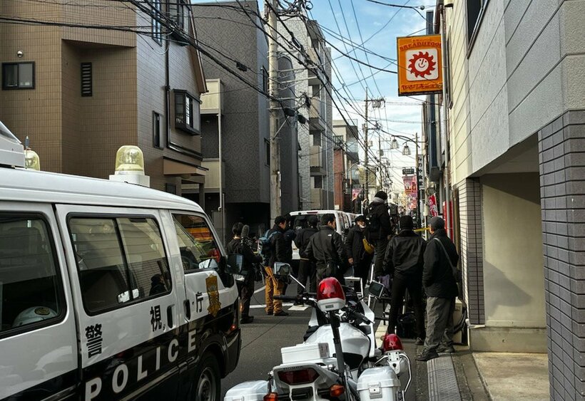 事件が起きた現場付近