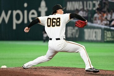 育成時代の「背番号068」のユニホームで登板した代木大和