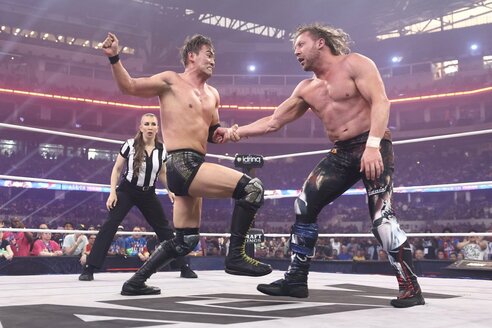 AEW】オカダ・カズチカがケニー・オメガ破り初代統一王者に