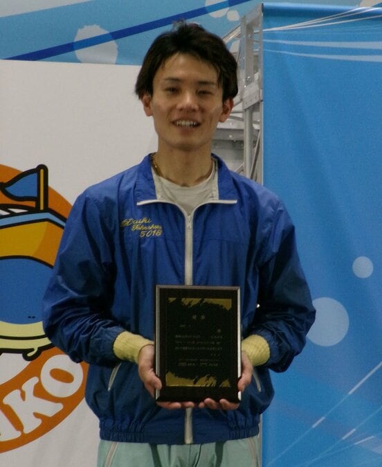 優勝した竹下大樹