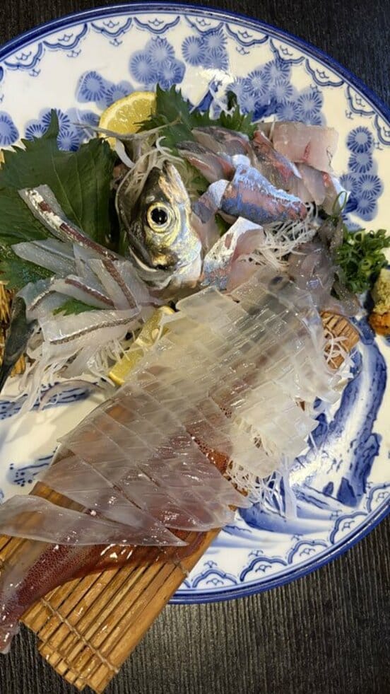 「旬菜 和」のイカや刺し身は絶品!