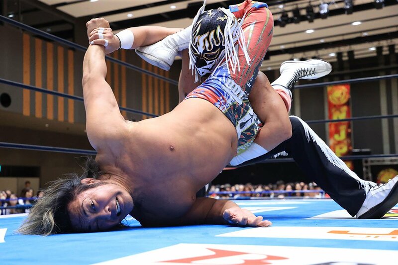 ヌメロ・ドスで棚橋弘至(下)を追い詰めたエル・デスペラードだったが…