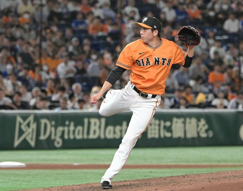 マウンドで躍動する戸郷