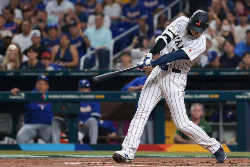 初回に同点弾を放った大谷翔平だったが…（ロイター）