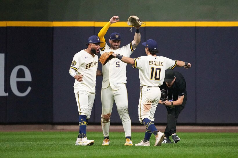 ヤンキースに連勝したブルワーズ（ロイター）