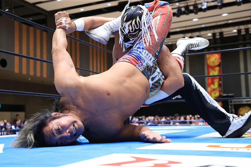 ヌメロ・ドスで棚橋弘至(下)を追い詰めたエル・デスペラードだったが…