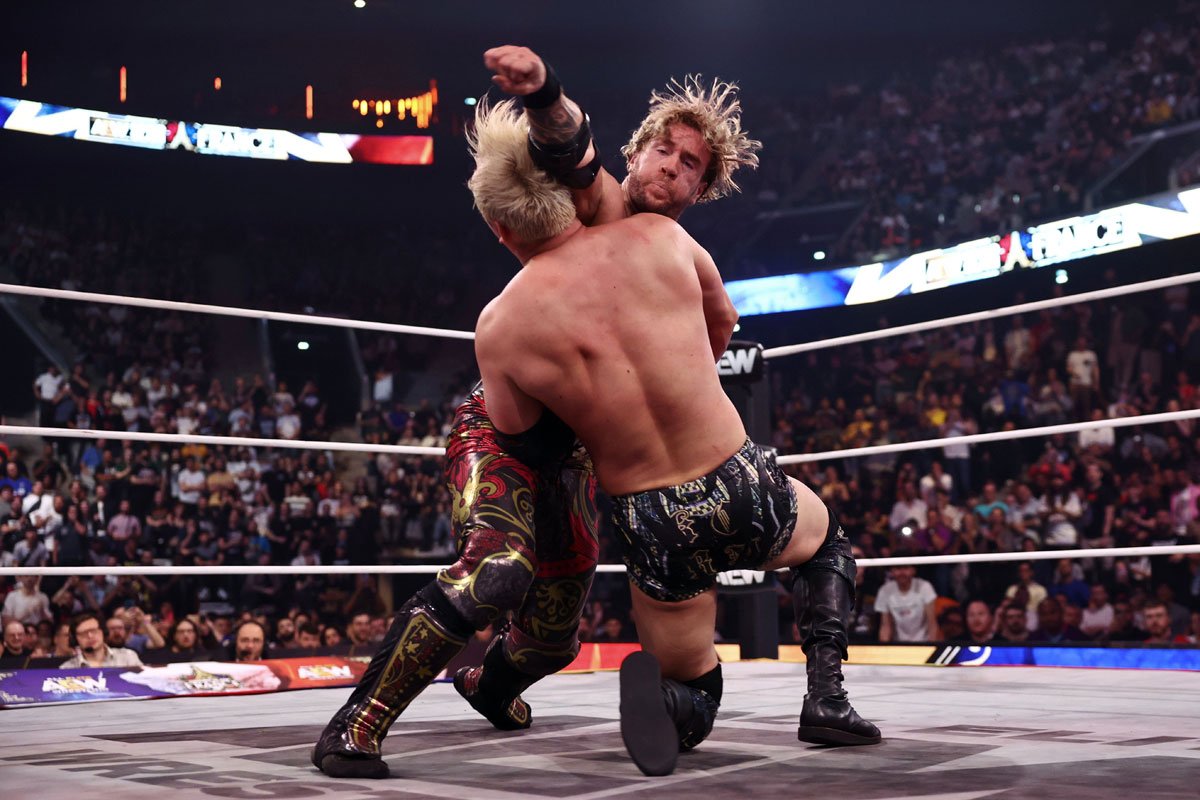 AEW】オカダ・カズチカがウィル・オスプレイとのパリ決戦に敗北