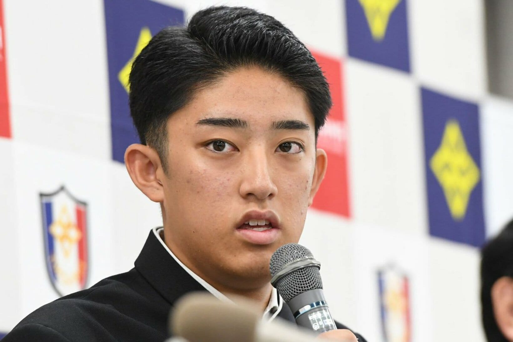 海外挑戦を表明している横浜・織田翔希投手