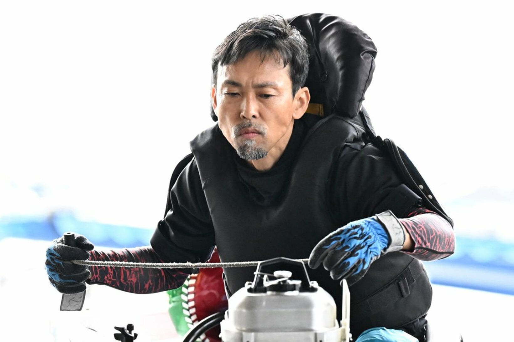 今節は苦戦中の上平真二