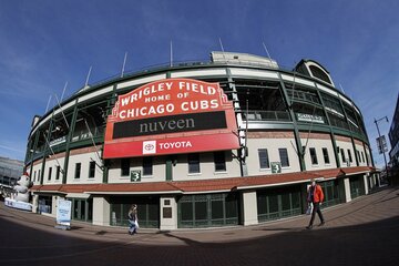  ロックアウト中のリグレー・フィールド（ロイター＝USA　TODAY　Sports)