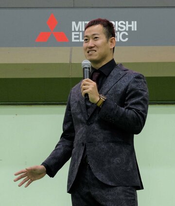 トークショーを行った脇本雄太