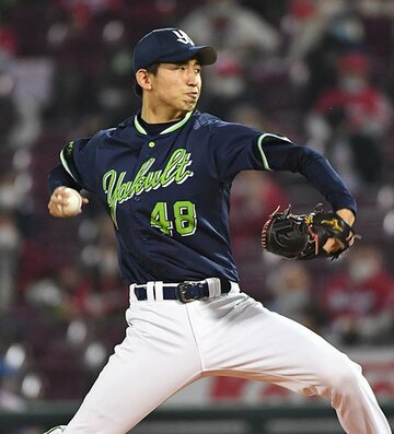  プロ初先発で好投したヤクルト・金久保