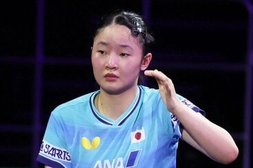 韓国の強敵シン・ユビンを下した張本美和