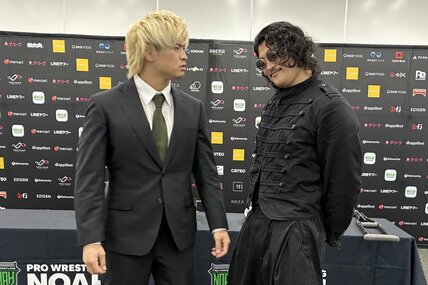 OZAWA（右）と清宮海斗