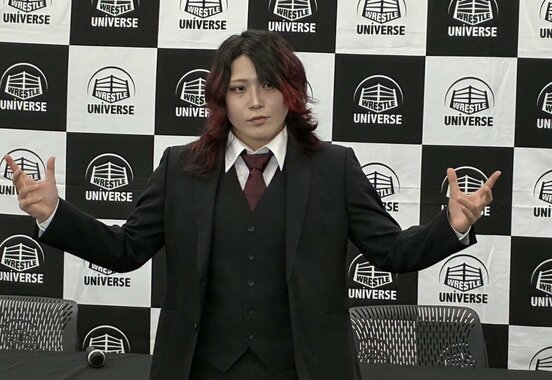 会見でラストマッチへの思いを口にした林下詩美