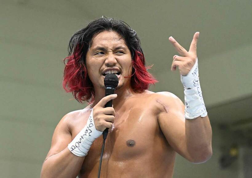  ６勝目を挙げ、首位をキープしたヒロム