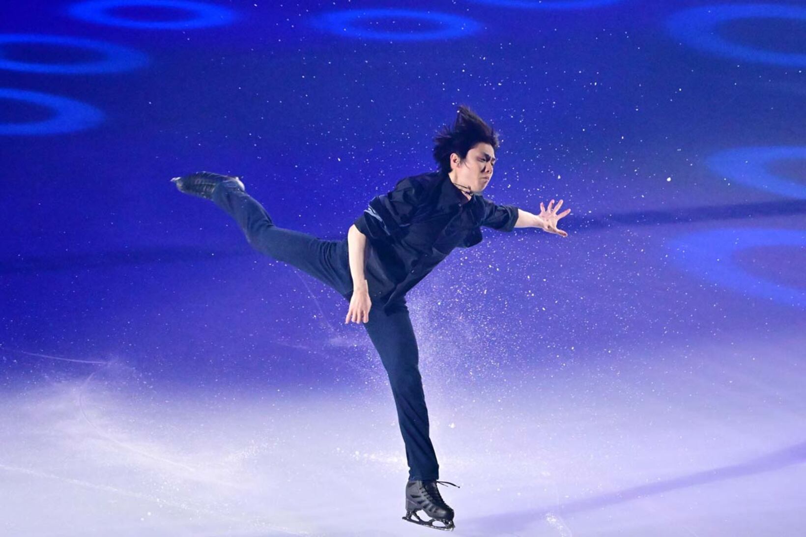 圧巻の演技を見せた羽生結弦（撮影：久保彰久）
