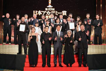 日本アカデミー賞受賞者の全体ショット（代表撮影）