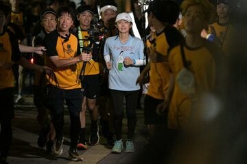 チャリティーランナーを務めた星野真里