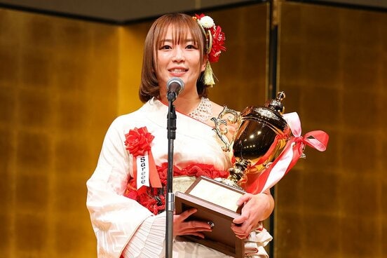 敢闘賞を受賞したSareee