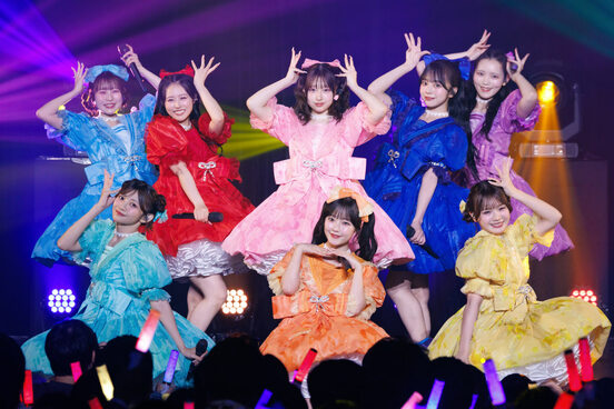 東京・江東区の豊洲ＰＩＴで単独公演を行ったＣＵＴＩＥ　ＳＴＲＥＥＴ（撮影・ヨシモリユウナ）