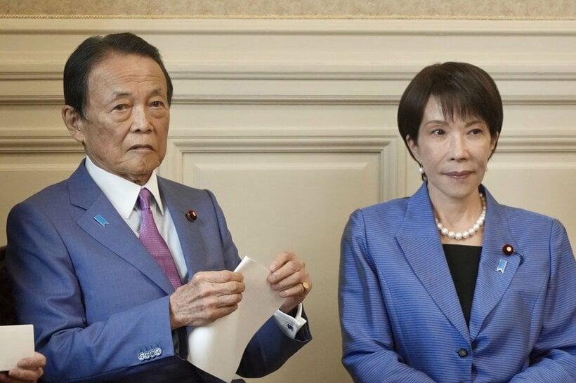 麻生副総裁と高市首相