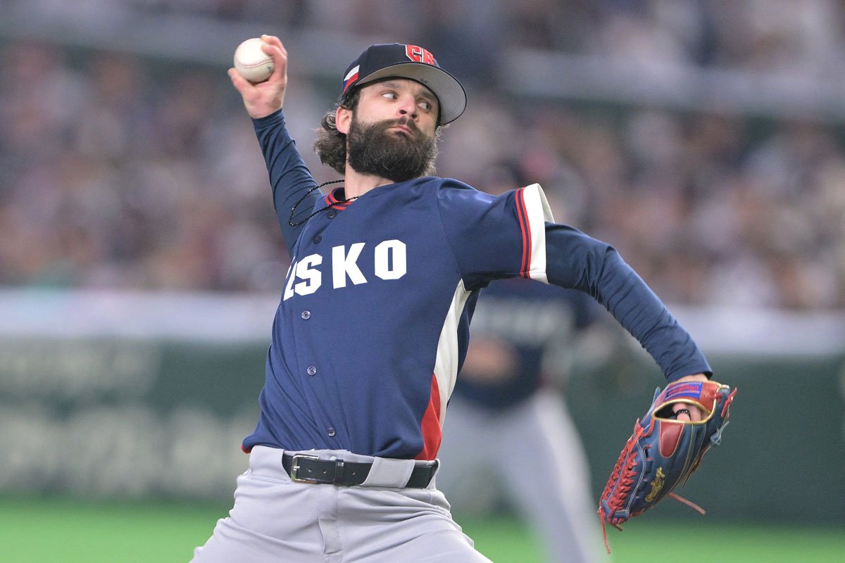 WBC】〝代表引退〟のチェコ29歳右腕が侍翻弄 最速127キロで5回途中 