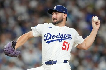 ドジャースのアレックス・ベシア（ロイター）