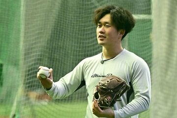 シーズンに向けて筑後で調整中のソフトバンク２年目右腕・安徳駿