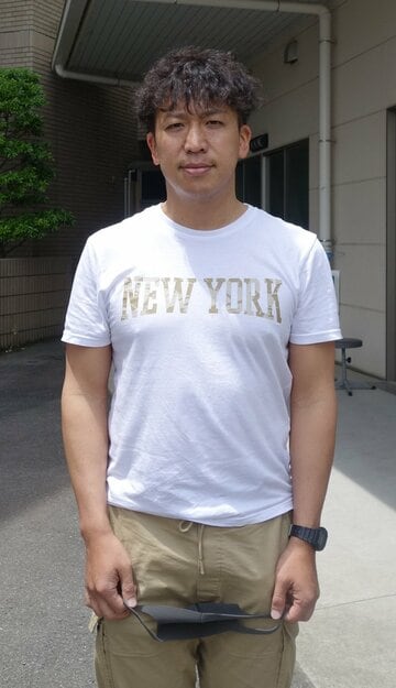  単騎で一発を狙う鷲田佳史