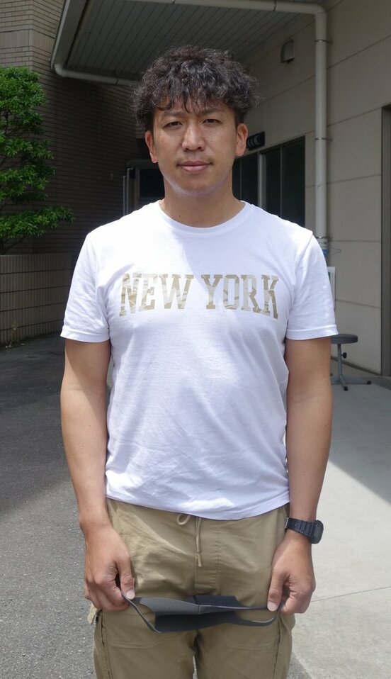  単騎で一発を狙う鷲田佳史