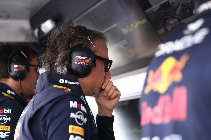 レッドブルのローラン・メキース代表（ロイター）