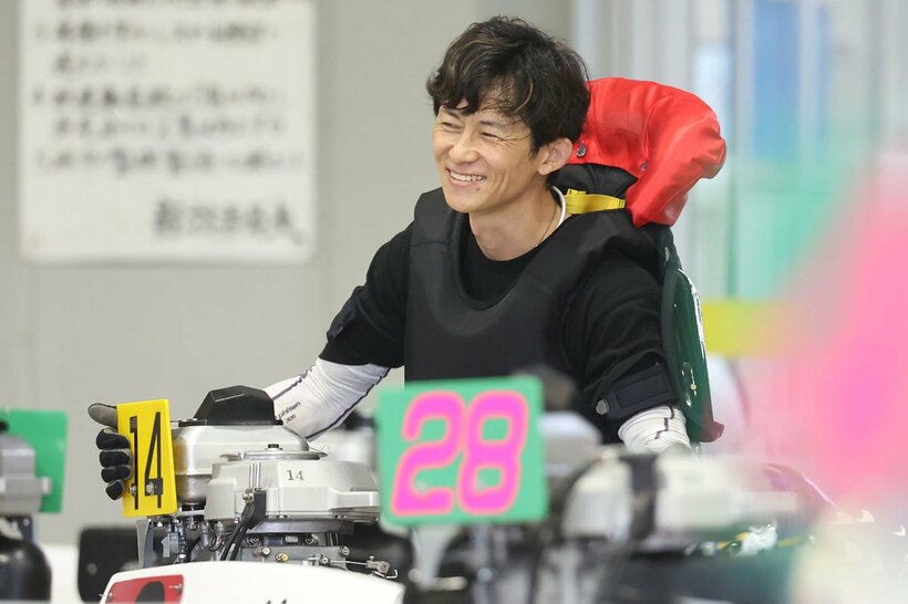 前検では笑顔も見せた下條雄太郎