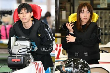 ともに124期の新世代、末永和也(左)と高憧四季