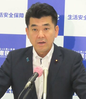  立憲民主党・泉健太代表（東スポWeb）