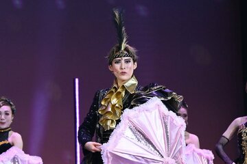 大阪公演のゲネプロを行った翼和希