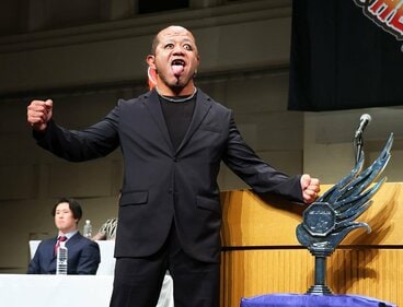 会見で藤田晃生を挑発した葛西純